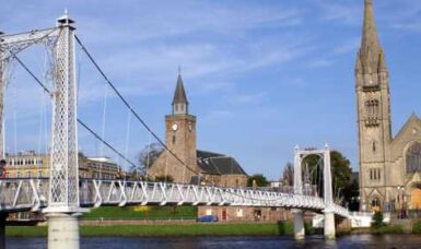 New location for the Car Hire Office at Inverness Train Station