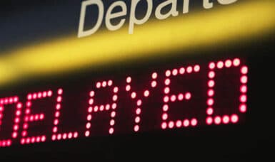 My flight is delayed, is there a penalty?