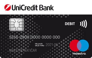Maestro Debit Card