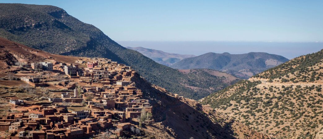 Atlas Mountains Morocco, Berber Village Imlil